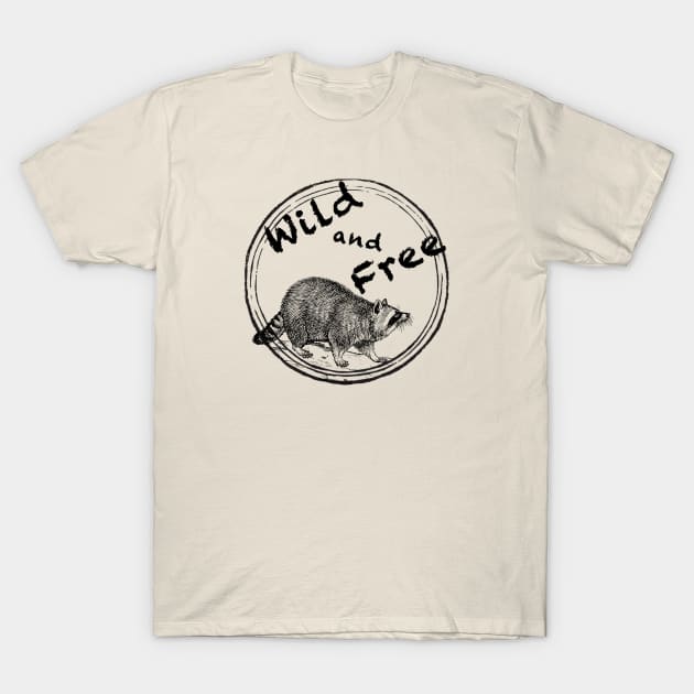 Wild and Free 12 T-Shirt by Madblossom